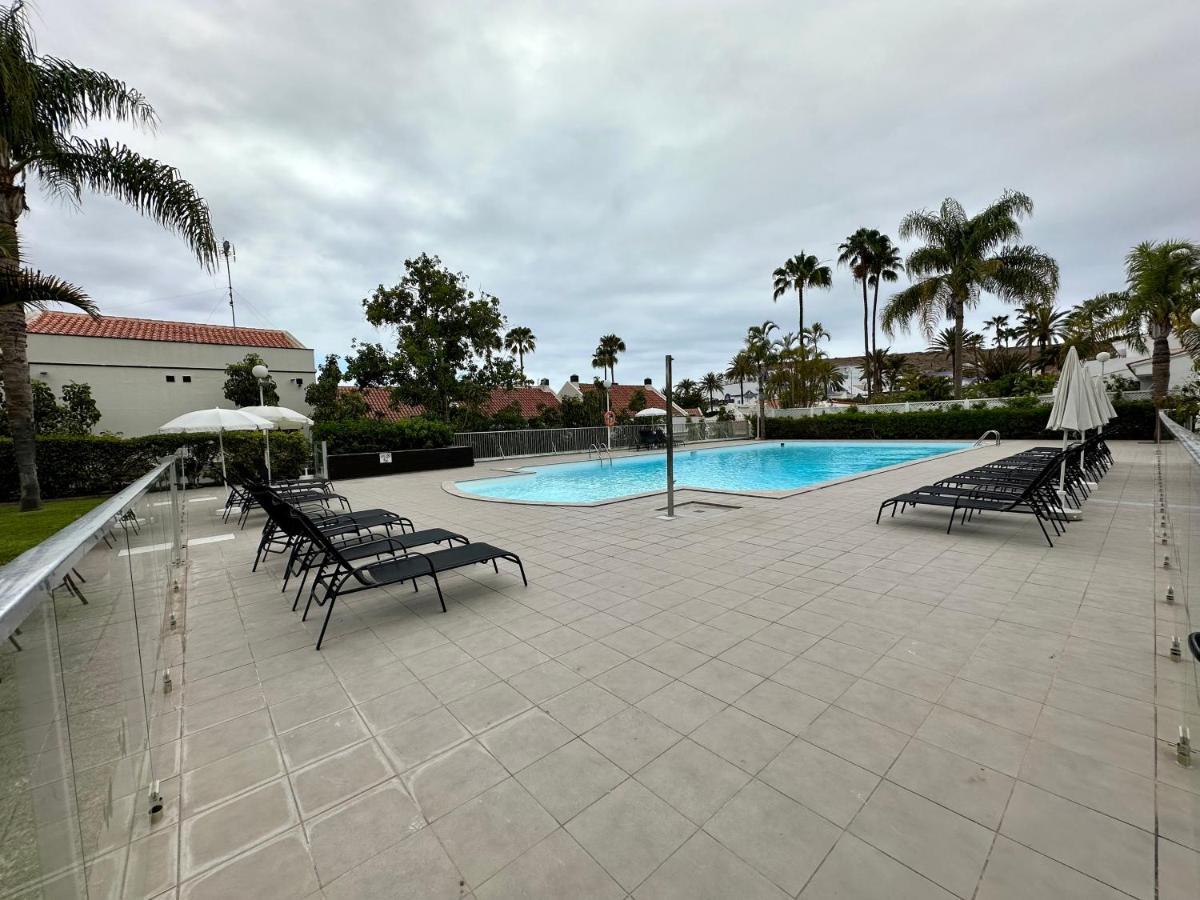 Casa Con Terraza Y Piscina En Pasito Blanco, Cerca De Maspalomas Kültér fotó